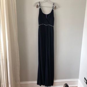 Maternity maxi dress